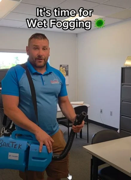 Wet Fogging and Disinfecting