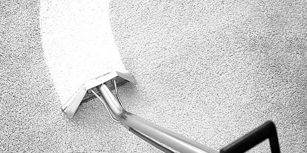 commercial carpet cleaning showing clean and dirty areas