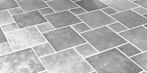 view of clean tile and grout