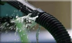 Broken pipe water damage cleanup by Bailtek
